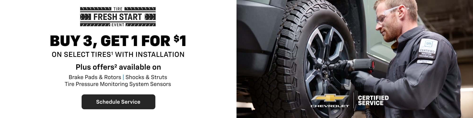 Buy 3, Get 1 For $1 at Franklin Chevrolet in Statesboro GA
