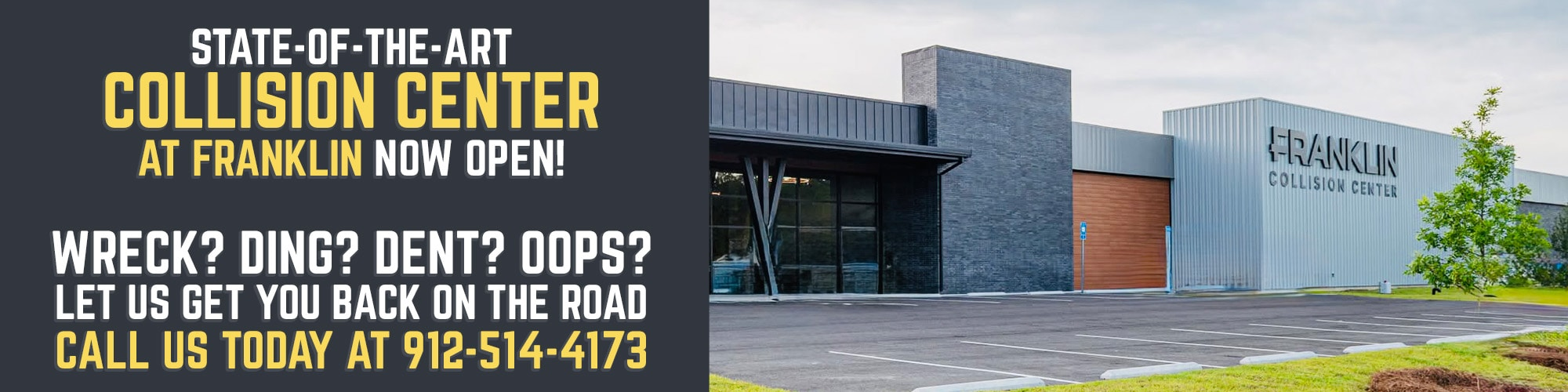 Collision Center at Franklin Chevrolet in Statesboro GA